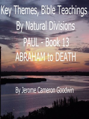 cover image of PAUL--ABRAHAM to DEATH--Book 13--KTBND